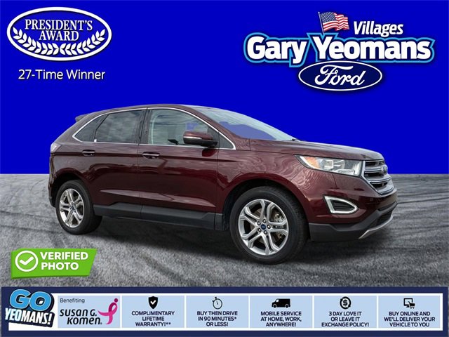 Certified 2017 Ford Edge Titanium w/ Technology Package image 1