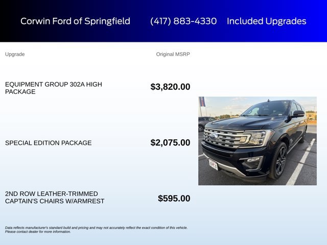 Certified 2021 Ford Expedition Max Limited AWD/4WD image 6