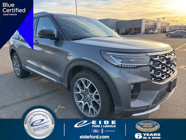 Certified 2025 Ford Explorer Platinum w/ Ultimate Package