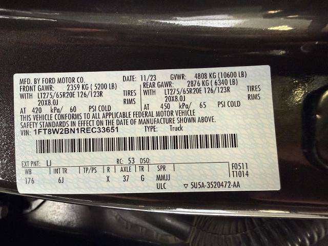 Certified 2024 Ford F250 Lariat w/ Chrome Package AWD/4WD image 35