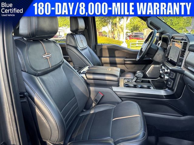 Certified 2023 Ford F150 Platinum w/ Equipment Group 701A High AWD/4WD image 35