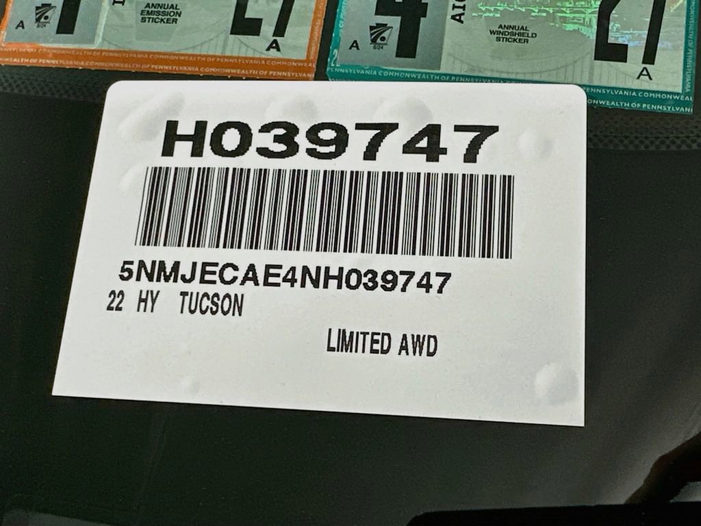 Used 2022 Hyundai Tucson Limited w/ Cargo Package AWD/4WD image 22