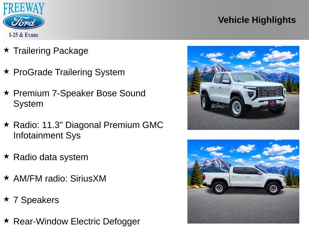 Used 2023 GMC Canyon Denali AWD/4WD image 3