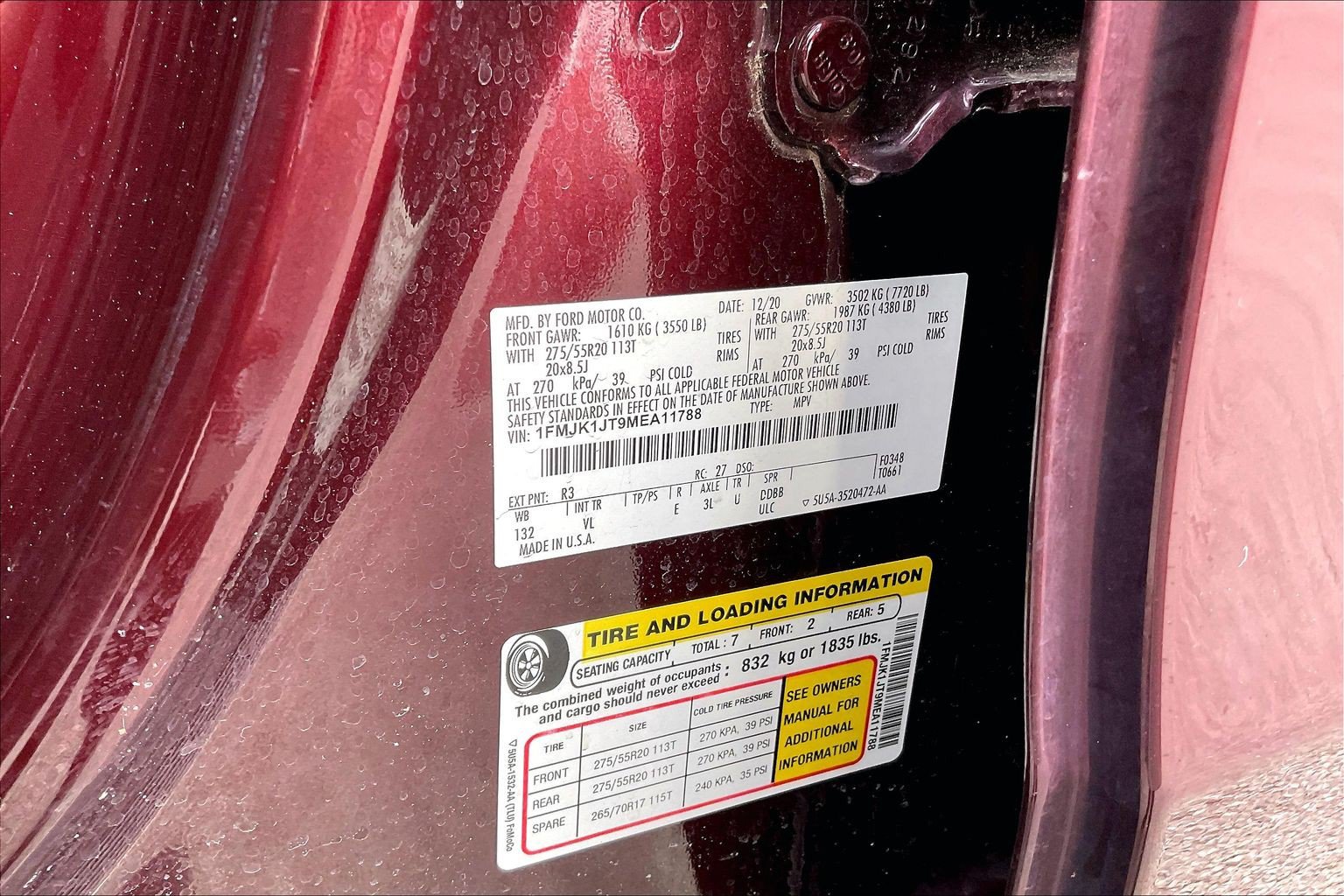 Certified 2021 Ford Expedition Max XLT AWD/4WD image 36