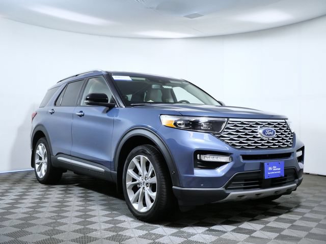 Certified 2021 Ford Explorer Platinum w/ Equipment Group 601A AWD/4WD image 1