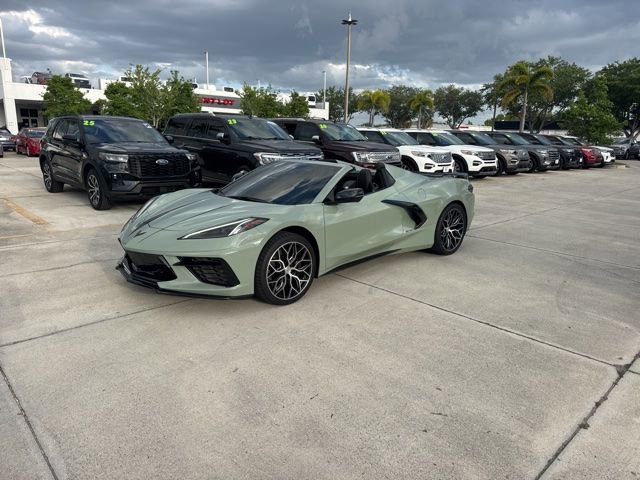 Used 2024 Chevrolet Corvette Stingray Preferred Conv w/ Z51 Performance Package RWD image 1