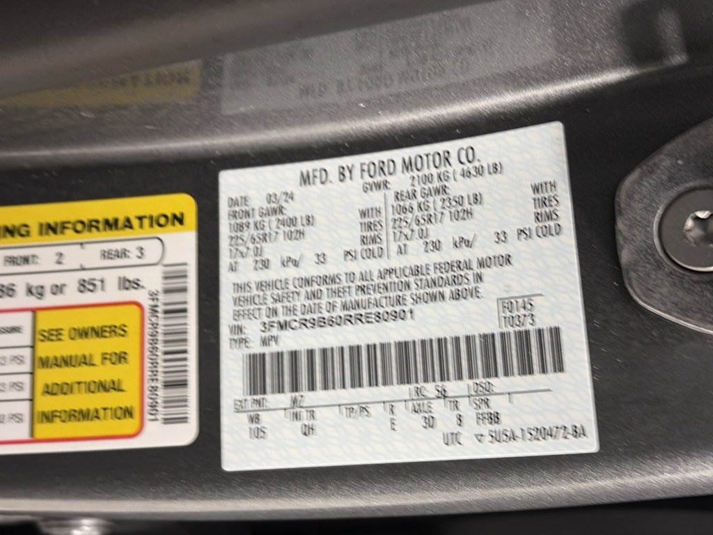 Certified 2024 Ford Bronco Sport Big Bend w/ Convenience Package image 9