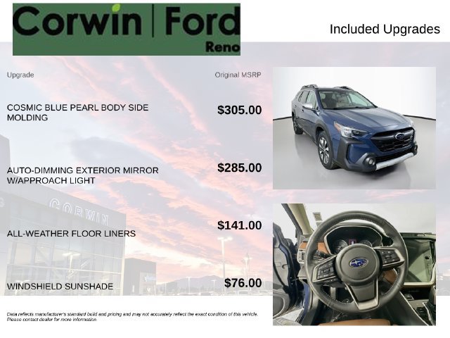 Used 2023 Subaru Outback Touring XT AWD/4WD image 3