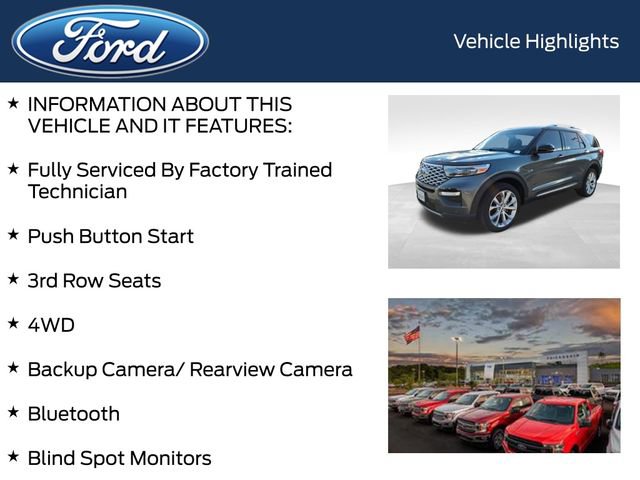 Certified 2022 Ford Explorer Platinum w/ Technology Package image 5