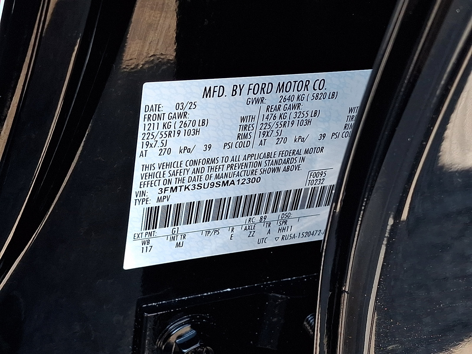 Certified 2025 Ford Mustang Mach-E Premium AWD/4WD image 29