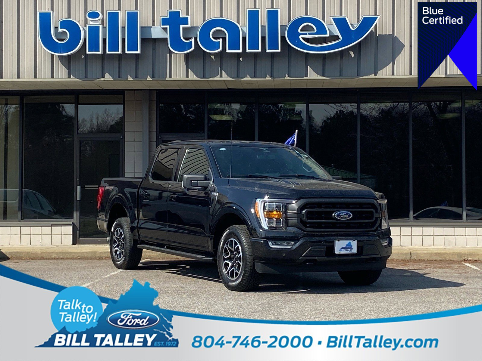 Certified 2023 Ford F150 XLT w/ Equipment Group 302A High image 1