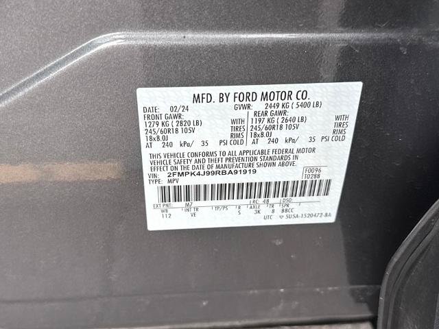 Certified 2024 Ford Edge SEL w/ Convenience Package AWD/4WD image 17