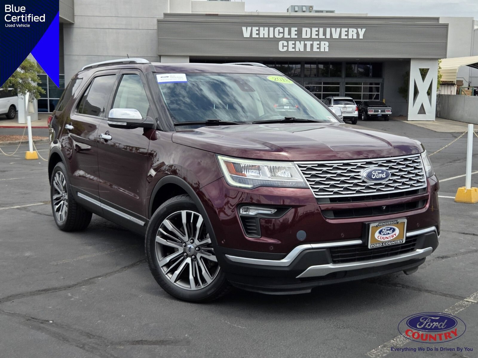 Certified 2018 Ford Explorer Platinum AWD/4WD image 1