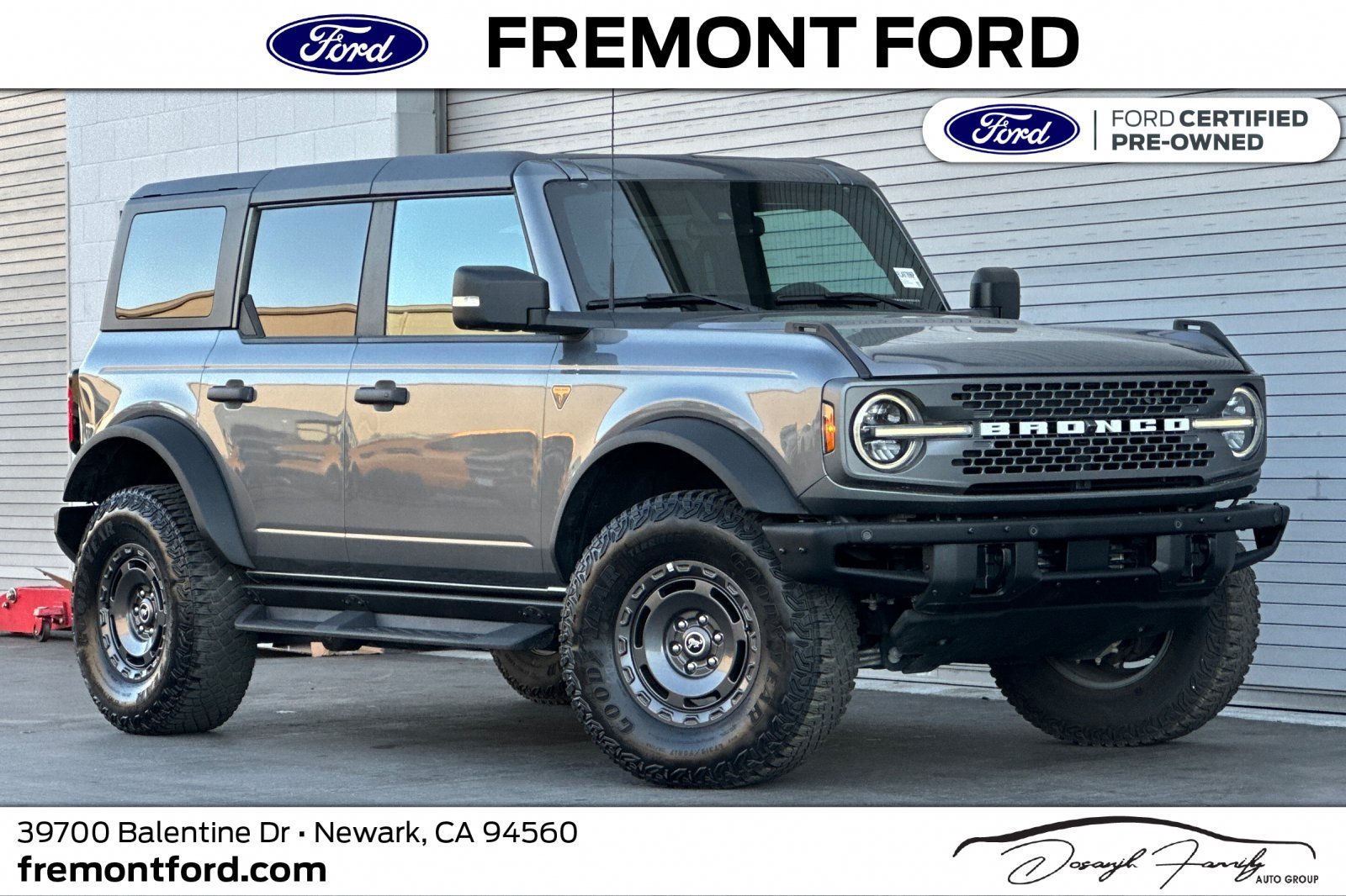 Certified 2024 Ford Bronco Badlands