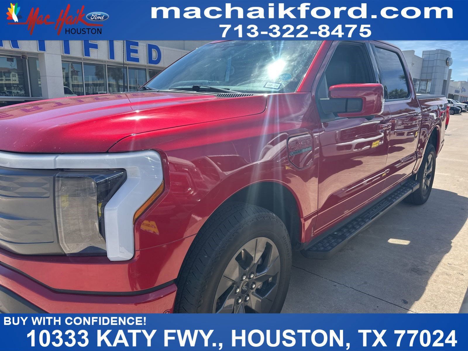 Certified 2023 Ford F150 Lightning Lariat AWD/4WD image 1