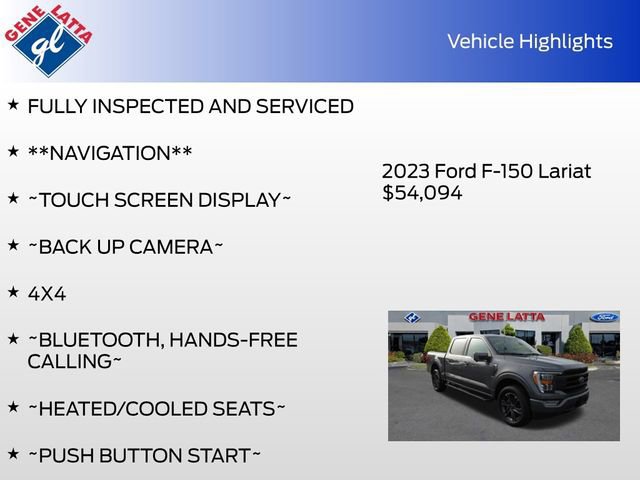 Certified 2023 Ford F150 Lariat image 33