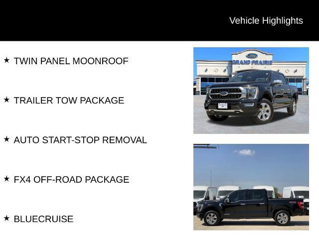 Certified 2023 Ford F150 Platinum w/ Equipment Group 701A High image 6