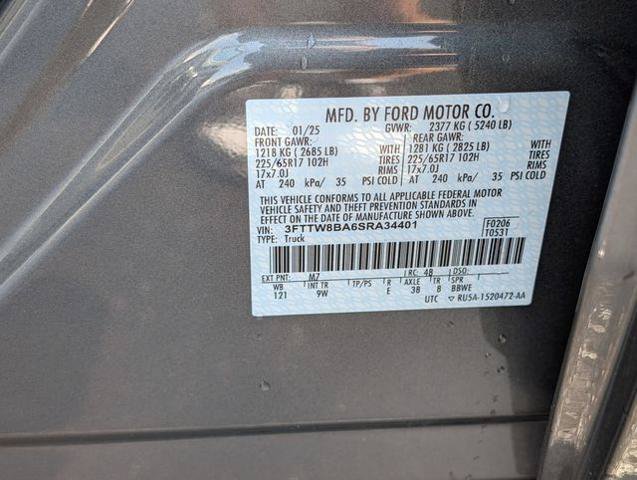 Certified 2025 Ford Maverick XL w/ Equipment Group 102A AWD/4WD image 24
