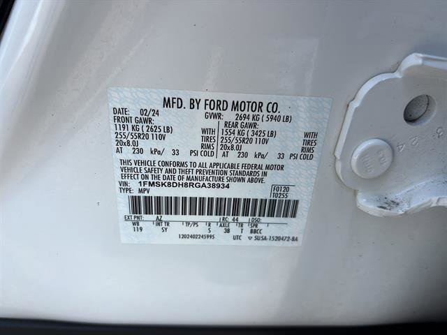 Certified 2024 Ford Explorer XLT w/ Equipment Group 202A AWD/4WD image 21