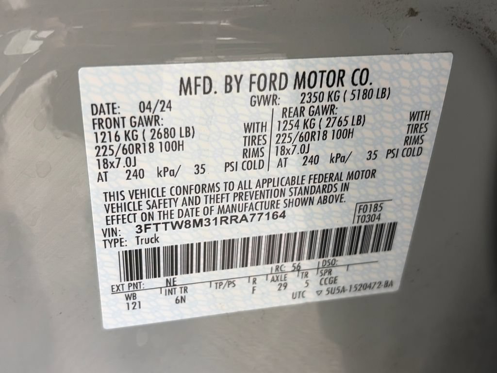 Certified 2024 Ford Maverick Lariat FWD image 9
