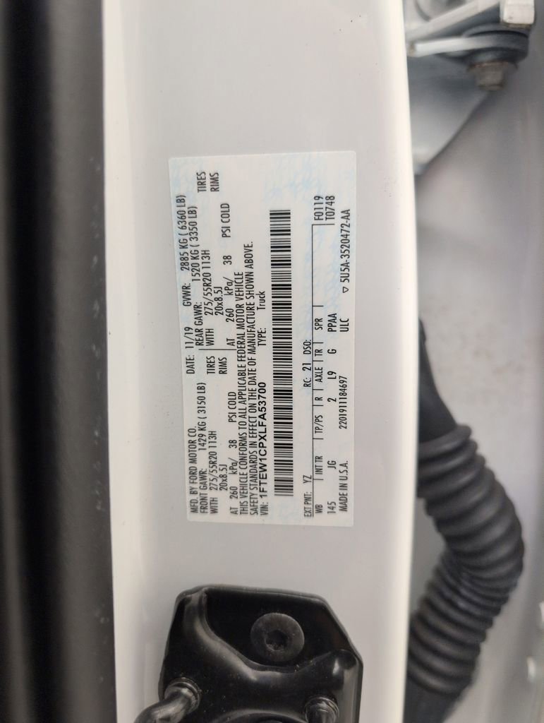 Certified 2020 Ford F150 XL w/ Equipment Group 101A Mid RWD image 40
