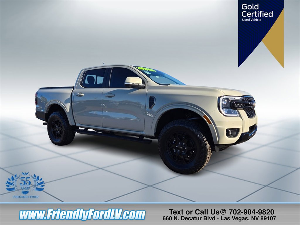 Certified 2025 Ford Ranger Lariat w/ FX4 Off-Road Package