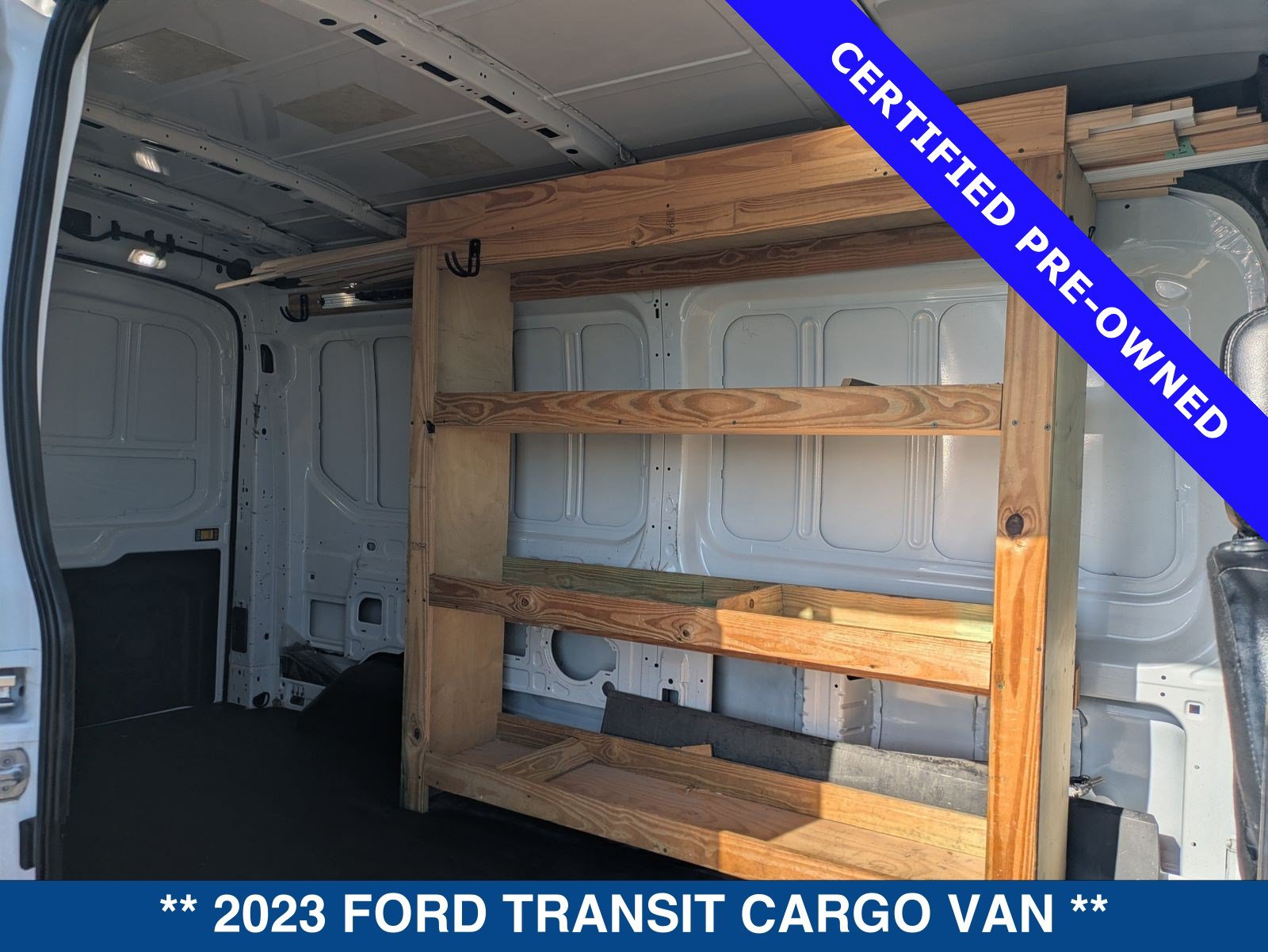 Certified 2023 Ford Transit 250 Medium Roof RWD image 15