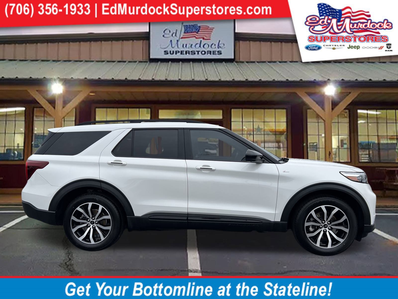 Certified 2023 Ford Explorer ST-Line w/ Class IV Trailer Tow Package