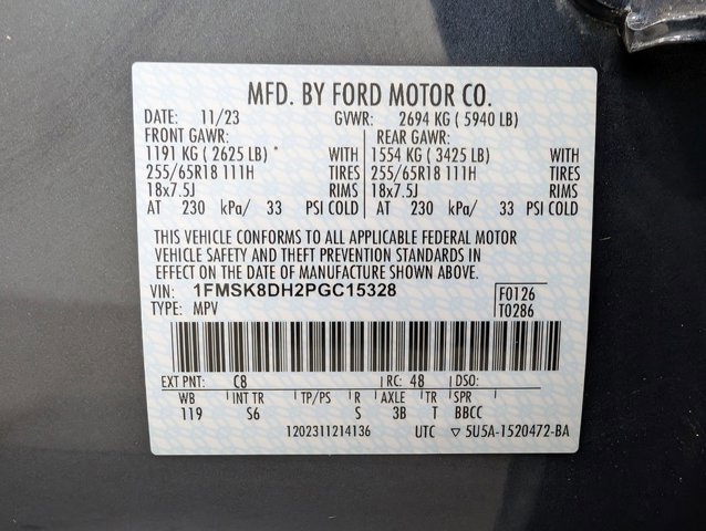 Certified 2023 Ford Explorer XLT w/ Equipment Group 202A image 10