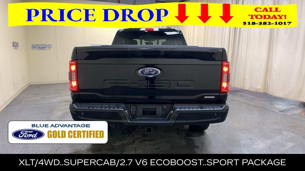 Certified 2022 Ford F150 XLT w/ Equipment Group 302A High AWD/4WD image 4