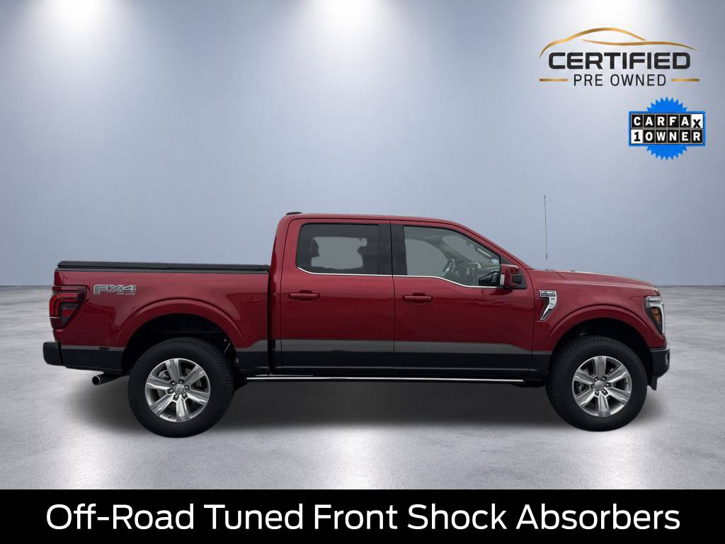 Certified 2024 Ford F150 King Ranch w/ FX4 Off-Road Package AWD/4WD image 9
