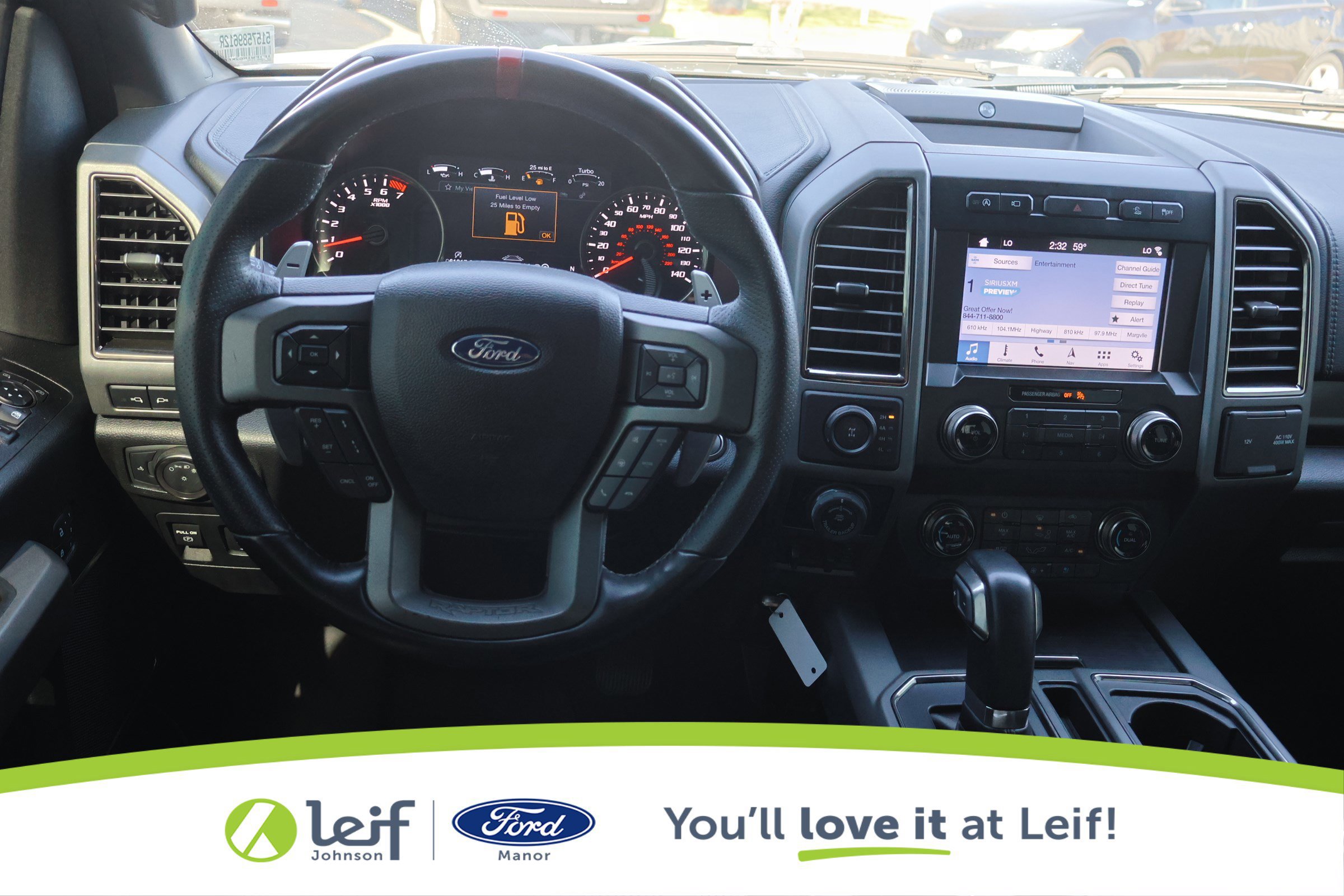 Certified 2019 Ford F150 Raptor w/ Equipment Group 802A Luxury image 25