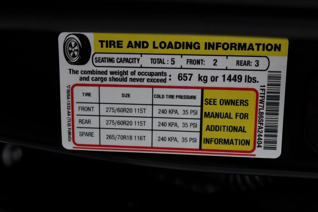 Certified 2025 Ford F150 Platinum w/ Equipment Group 702A High image 30