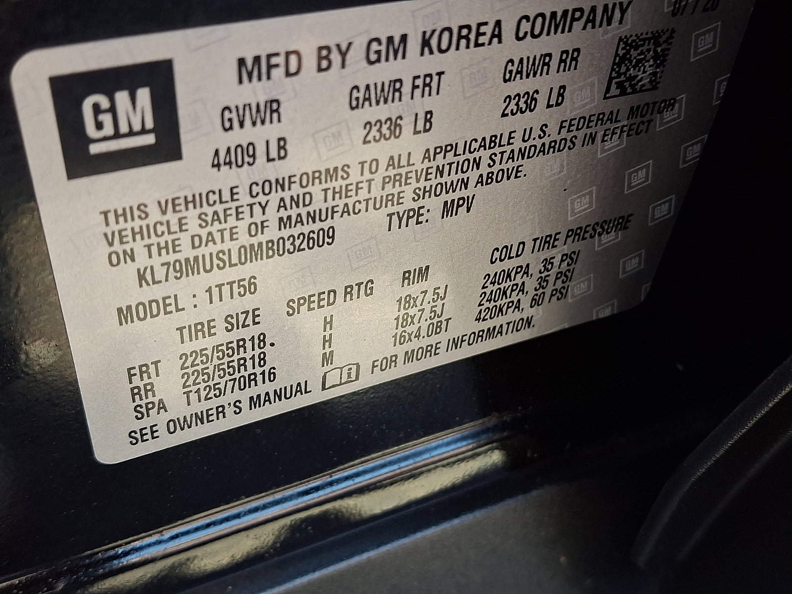 Used 2021 Chevrolet TrailBlazer RS w/ Convenience Package image 27