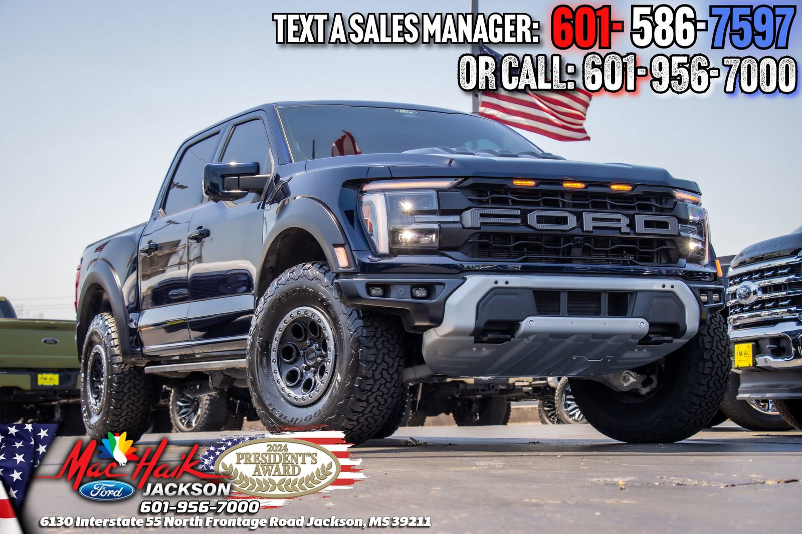 Certified 2024 Ford F150 Raptor