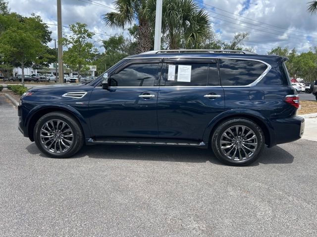 Used 2021 Nissan Armada Platinum w/ Captain's Chairs Package AWD/4WD image 7