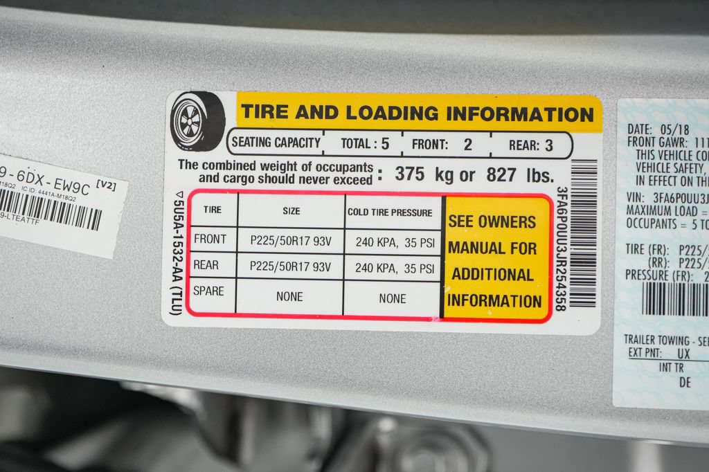 Certified 2018 Ford Fusion S FWD image 22