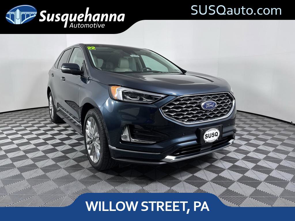 Certified 2022 Ford Edge Titanium w/ Equipment Group 301A