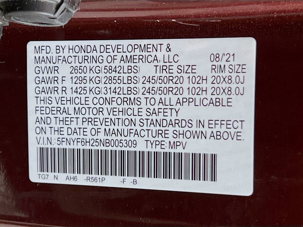 Used 2022 Honda Pilot Special Edition image 37