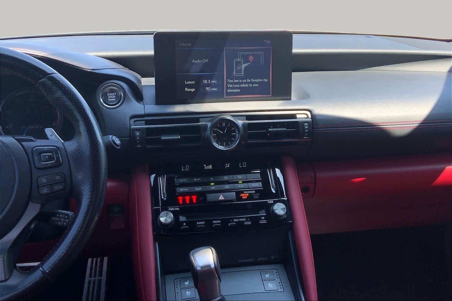 Used 2023 Lexus IS 350 F Sport w/ Memory Package RWD image 7