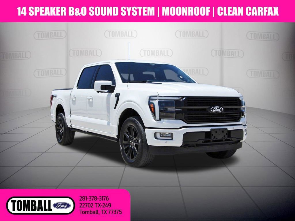 Certified 2024 Ford F150 Platinum w/ Equipment Group 702A High