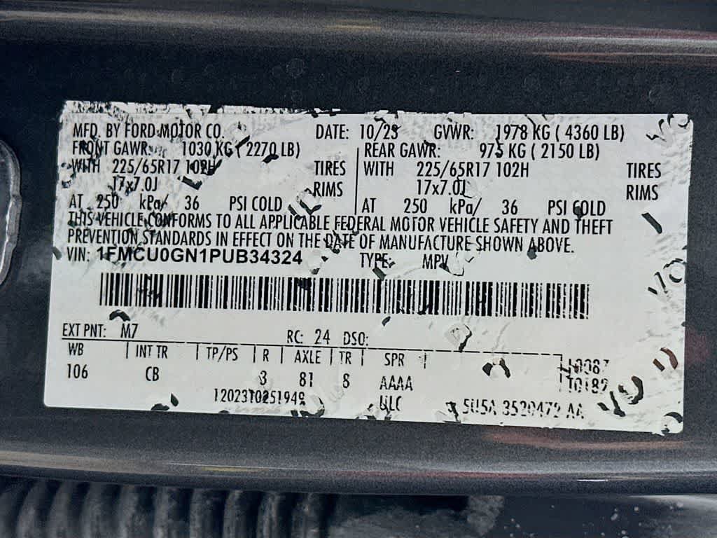 Certified 2023 Ford Escape Active FWD image 23