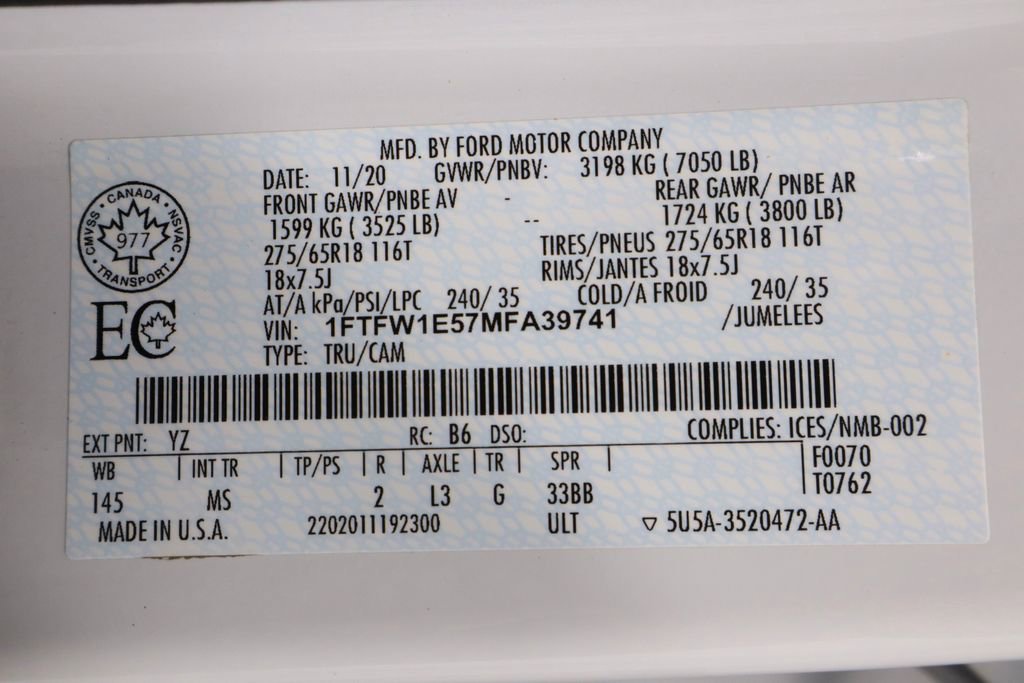 Certified 2021 Ford F150 XLT w/ XTR Package image 35