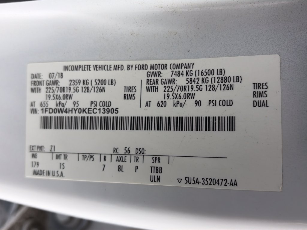 Certified 2019 Ford F450 XL w/ Power Equipment Group AWD/4WD image 9