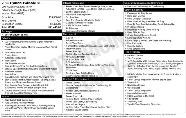 Used 2025 Hyundai Palisade SEL FWD image 10