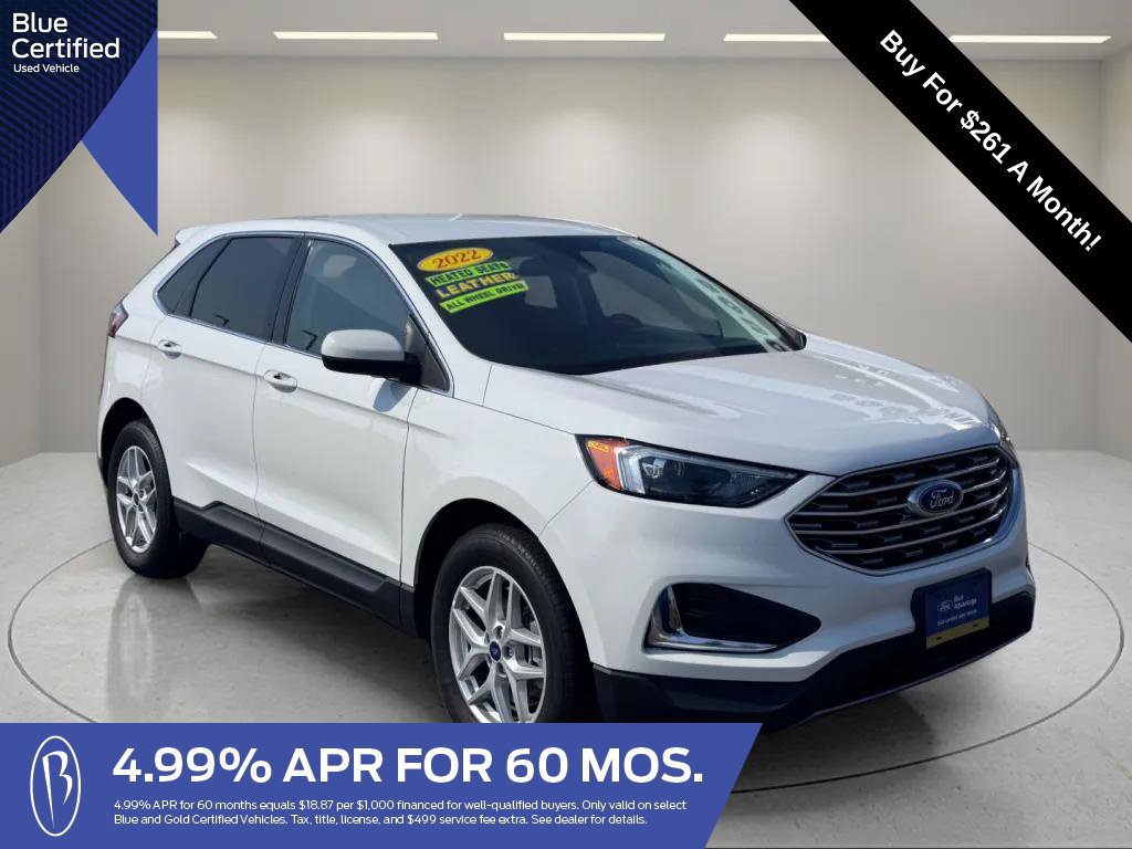 Certified 2022 Ford Edge SEL