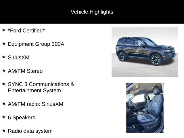 Certified 2023 Ford Bronco Sport Outer Banks image 9