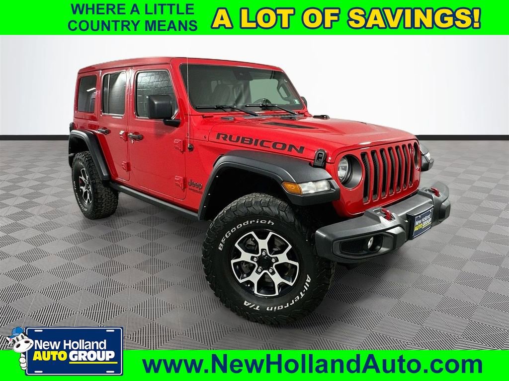 Used 2022 Jeep Wrangler Unlimited Rubicon w/ Cold Weather Group AWD/4WD image 1