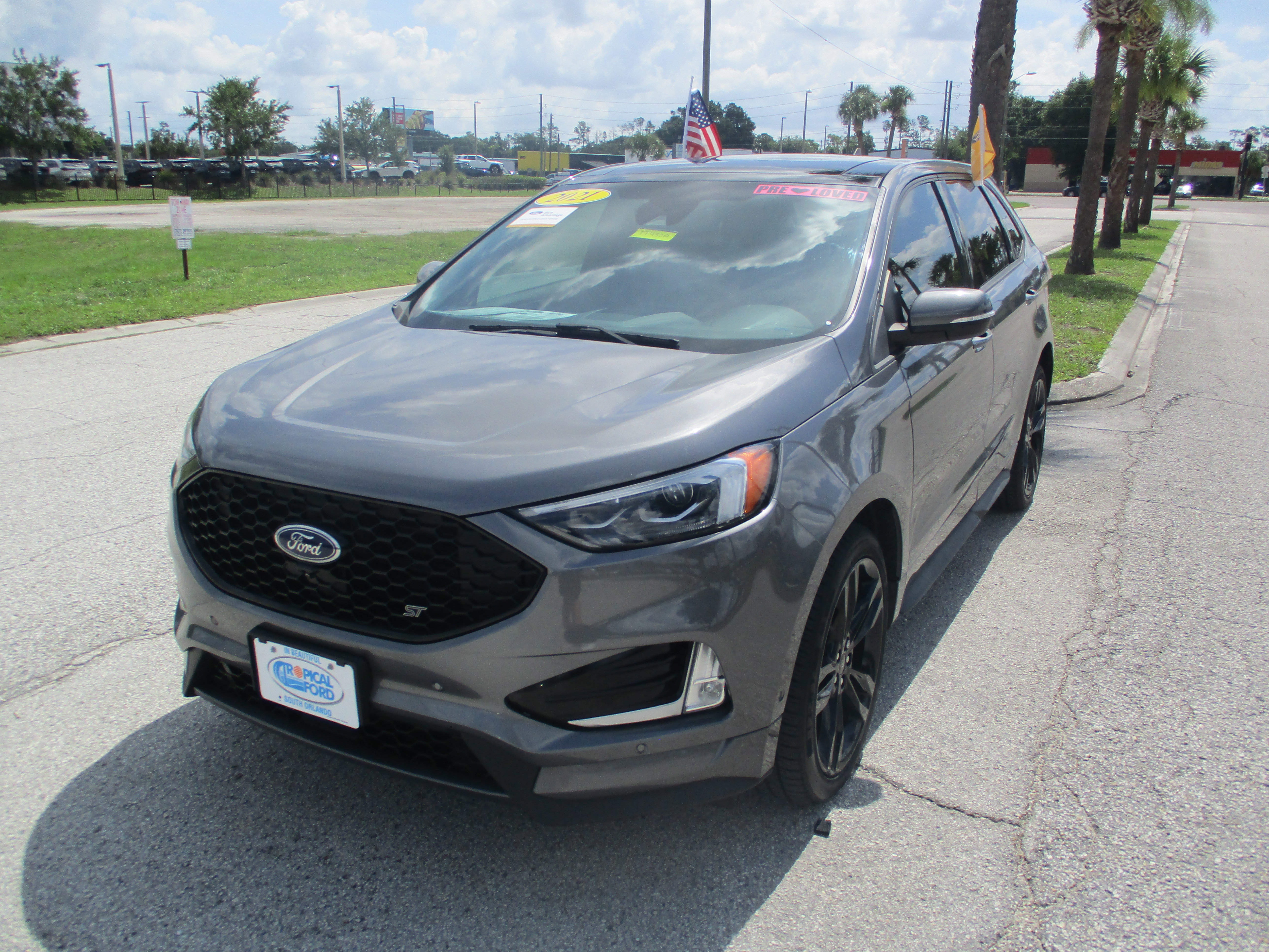 Certified 2021 Ford Edge ST w/ Equipment Group 401A AWD/4WD image 3