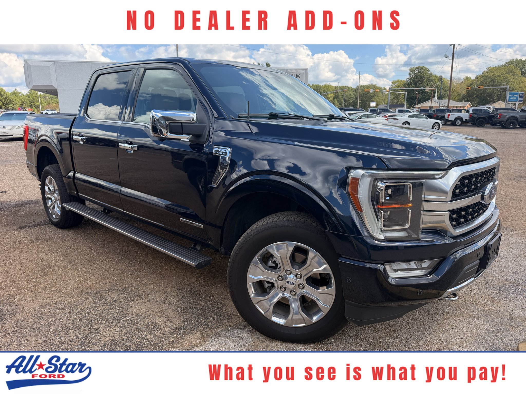 Certified 2023 Ford F150 Platinum w/ Equipment Group 701A High